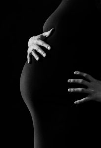 pregnancy woman belly hands keys wallpaper preview