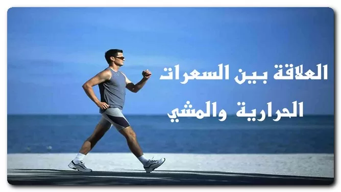 السعرات المحروقة في المشي